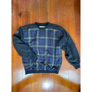 Vintage Tourney Gore-Tex Pullover Jacket Men’s Large Plaid Waterproof Shell